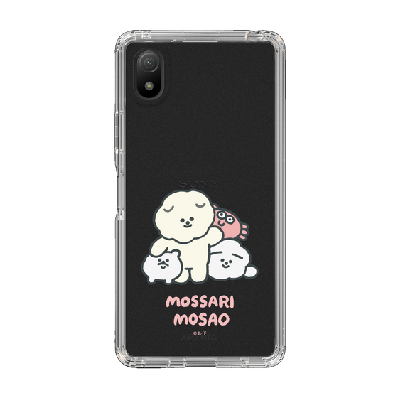 Slim Protection Case［ Mossari Mosao - Everyone Together - Clear ］