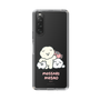 Slim Protection Case［ Mossari Mosao - Everyone Together - Clear ］
