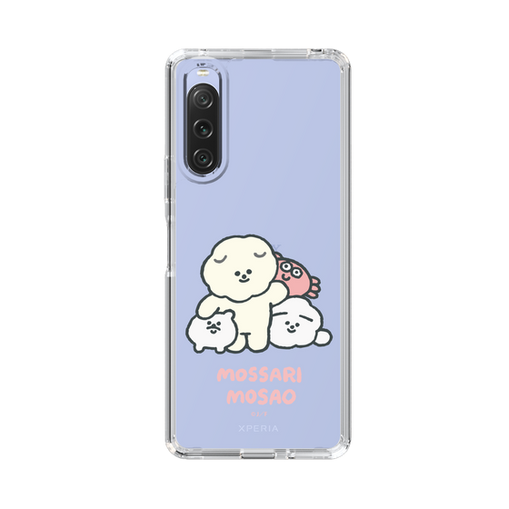 Slim Protection Case［ Mossari Mosao - Everyone Together - Clear ］