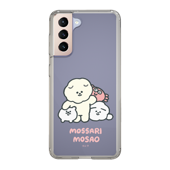 Slim Protection Case［ Mossari Mosao - Everyone Together - Clear ］