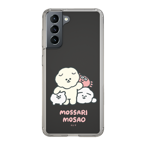 Slim Protection Case［ Mossari Mosao - Everyone Together - Clear ］