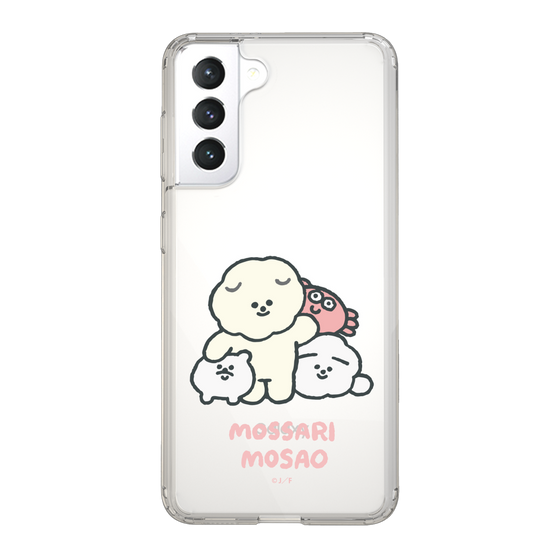 Slim Protection Case［ Mossari Mosao - Everyone Together - Clear ］
