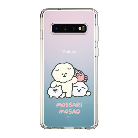 Slim Protection Case［ Mossari Mosao - Everyone Together - Clear ］