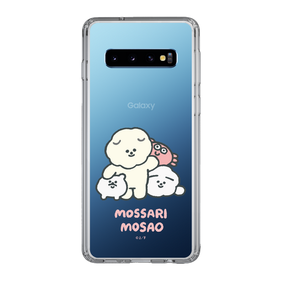 Slim Protection Case［ Mossari Mosao - Everyone Together - Clear ］