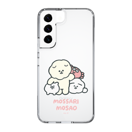 Slim Protection Case［ Mossari Mosao - Everyone Together - Clear ］