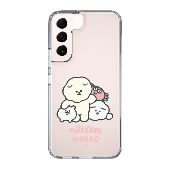 Slim Protection Case［ Mossari Mosao - Everyone Together - Clear ］