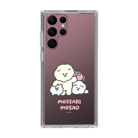 Slim Protection Case［ Mossari Mosao - Everyone Together - Clear ］
