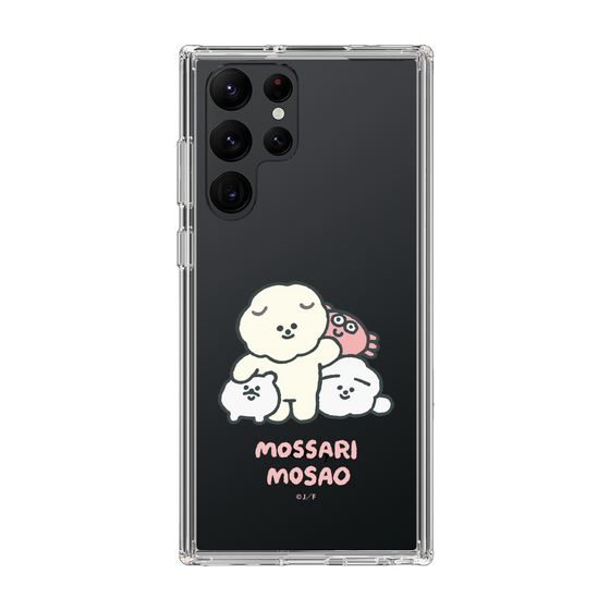 Slim Protection Case［ Mossari Mosao - Everyone Together - Clear ］