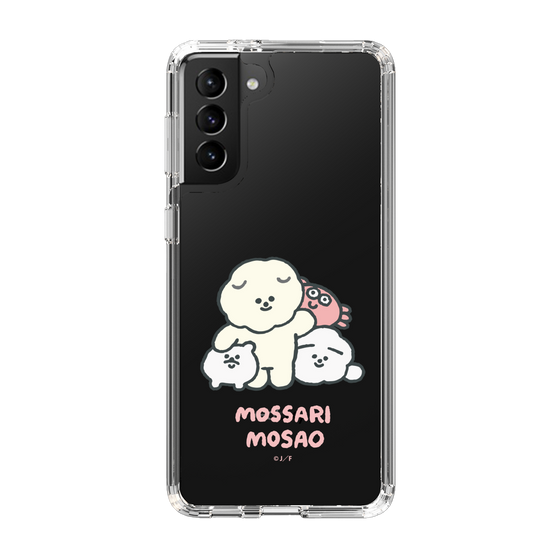 Slim Protection Case［ Mossari Mosao - Everyone Together - Clear ］
