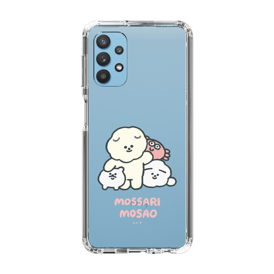 Slim Protection Case［ Mossari Mosao - Everyone Together - Clear ］