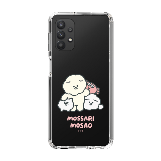 Slim Protection Case［ Mossari Mosao - Everyone Together - Clear ］