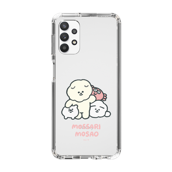 Slim Protection Case［ Mossari Mosao - Everyone Together - Clear ］