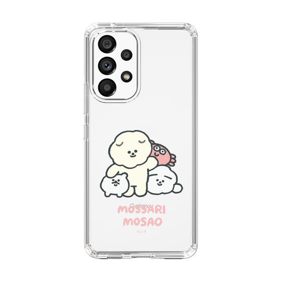 Slim Protection Case［ Mossari Mosao - Everyone Together - Clear ］