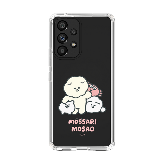 Slim Protection Case［ Mossari Mosao - Everyone Together - Clear ］