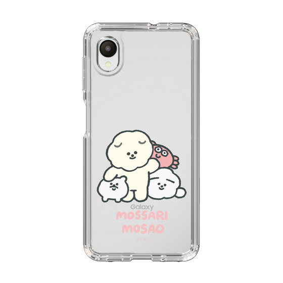 Slim Protection Case［ Mossari Mosao - Everyone Together - Clear ］