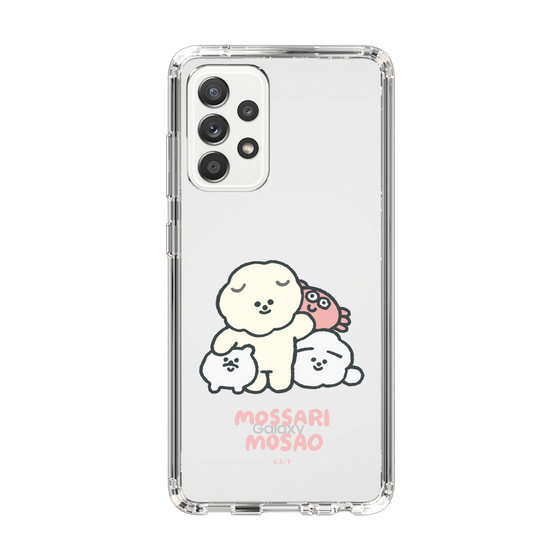 Slim Protection Case［ Mossari Mosao - Everyone Together - Clear ］