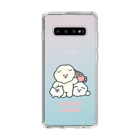 Slim Protection Case［ Mossari Mosao - Everyone Together - Clear ］