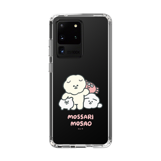 Slim Protection Case［ Mossari Mosao - Everyone Together - Clear ］