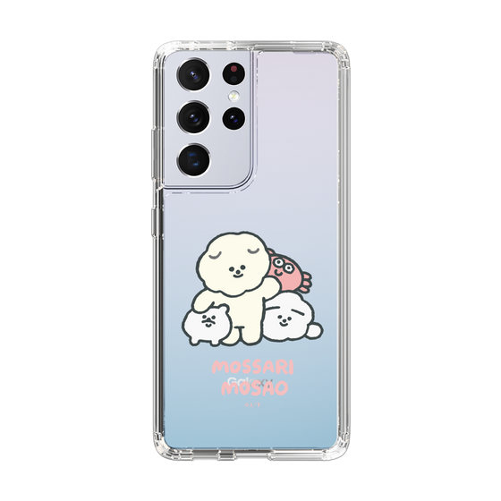 Slim Protection Case［ Mossari Mosao - Everyone Together - Clear ］