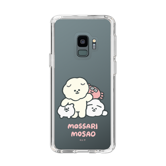 Slim Protection Case［ Mossari Mosao - Everyone Together - Clear ］