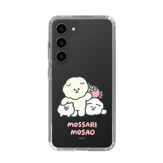 Slim Protection Case［ Mossari Mosao - Everyone Together - Clear ］