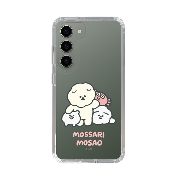 Slim Protection Case［ Mossari Mosao - Everyone Together - Clear ］