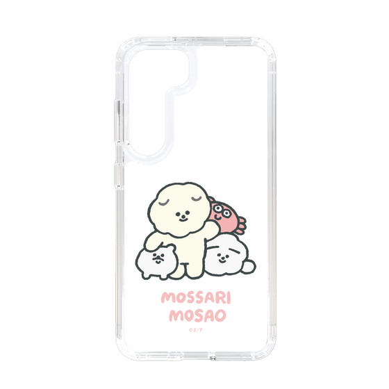 Slim Protection Case［ Mossari Mosao - Everyone Together - Clear ］