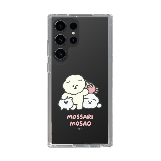 Slim Protection Case［ Mossari Mosao - Everyone Together - Clear ］