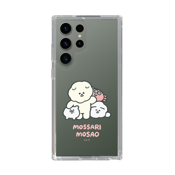 Slim Protection Case［ Mossari Mosao - Everyone Together - Clear ］