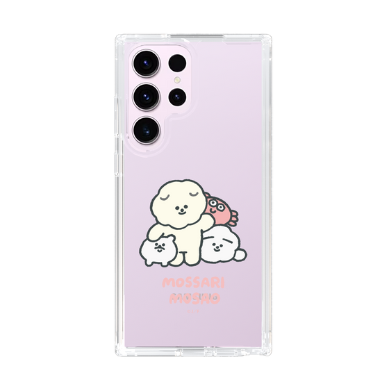 Slim Protection Case［ Mossari Mosao - Everyone Together - Clear ］