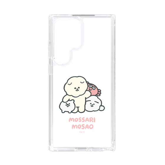 Slim Protection Case［ Mossari Mosao - Everyone Together - Clear ］
