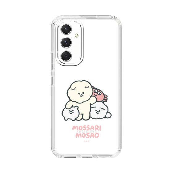 Slim Protection Case［ Mossari Mosao - Everyone Together - Clear ］