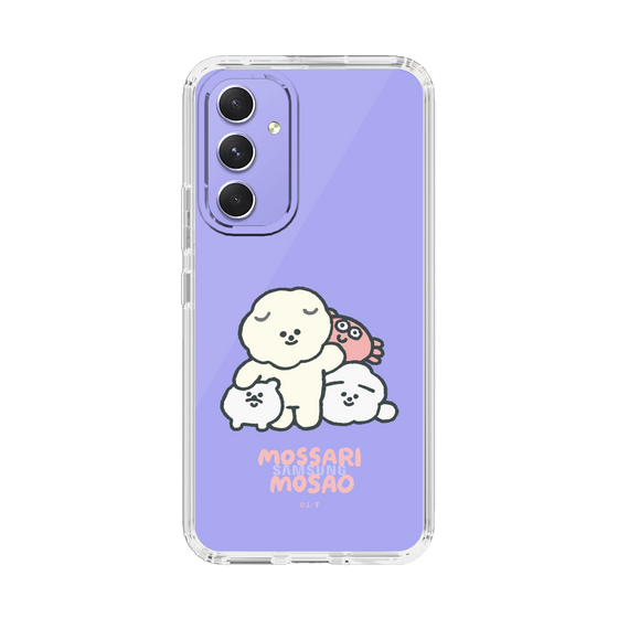 Slim Protection Case［ Mossari Mosao - Everyone Together - Clear ］