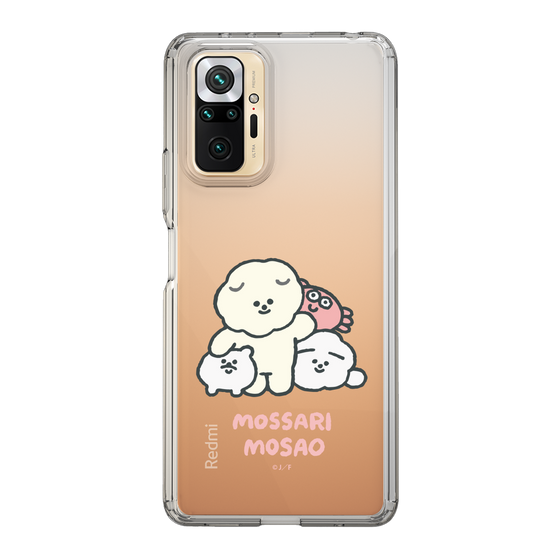 Slim Protection Case［ Mossari Mosao - Everyone Together - Clear ］