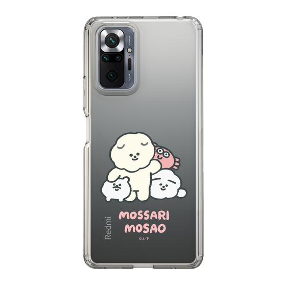 Slim Protection Case［ Mossari Mosao - Everyone Together - Clear ］