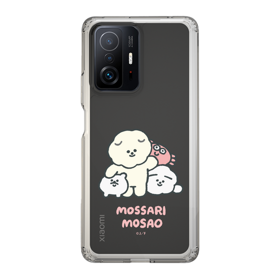 Slim Protection Case［ Mossari Mosao - Everyone Together - Clear ］