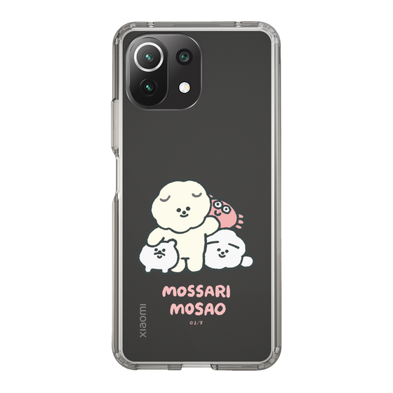 Slim Protection Case［ Mossari Mosao - Everyone Together - Clear ］