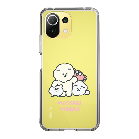 Slim Protection Case［ Mossari Mosao - Everyone Together - Clear ］