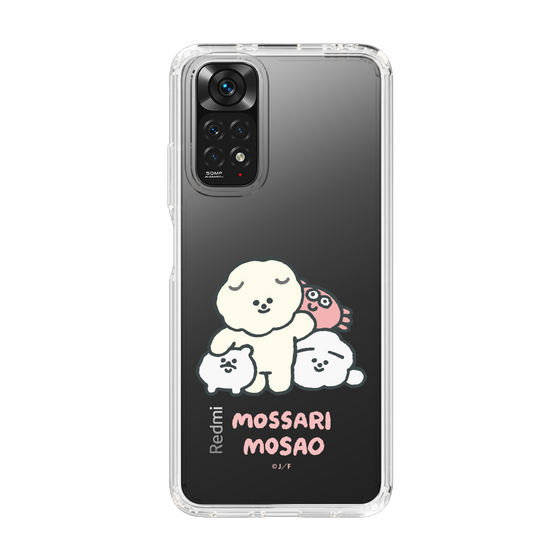 Slim Protection Case［ Mossari Mosao - Everyone Together - Clear ］
