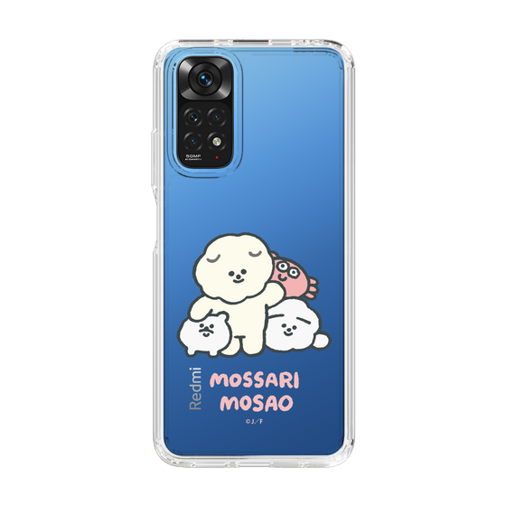 Slim Protection Case［ Mossari Mosao - Everyone Together - Clear ］