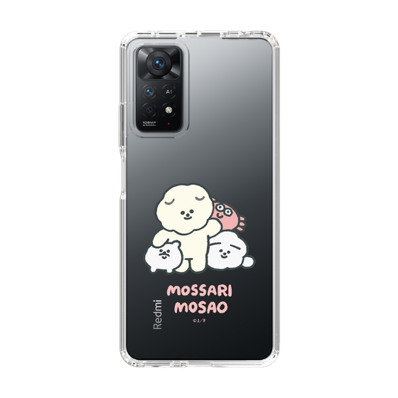 Slim Protection Case［ Mossari Mosao - Everyone Together - Clear ］