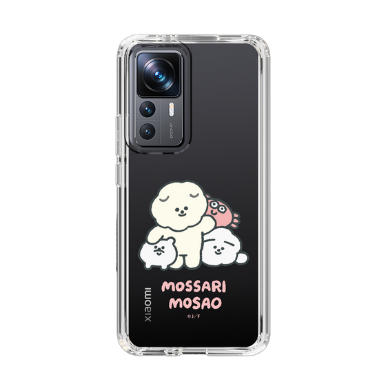 Slim Protection Case［ Mossari Mosao - Everyone Together - Clear ］