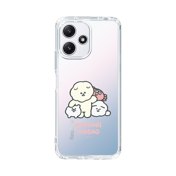 Slim Protection Case［ Mossari Mosao - Everyone Together - Clear ］