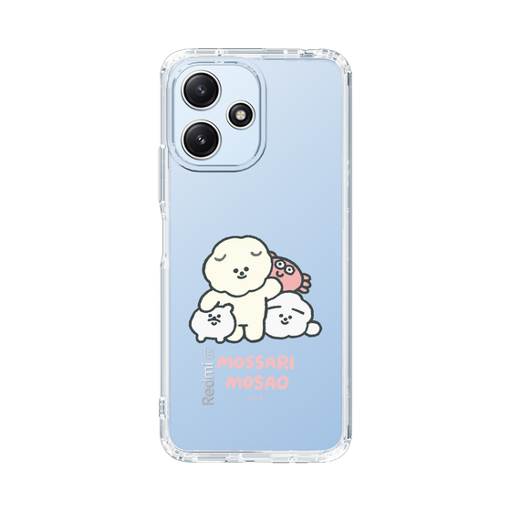 Slim Protection Case［ Mossari Mosao - Everyone Together - Clear ］