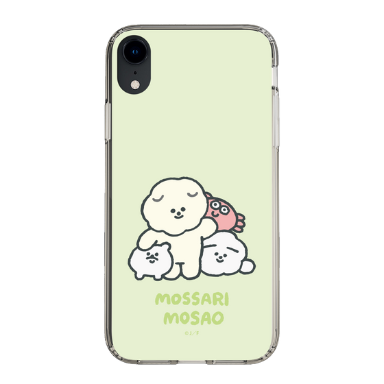 Slim Protection Case［ Mossari Mosao - Everyone Together - Green ］