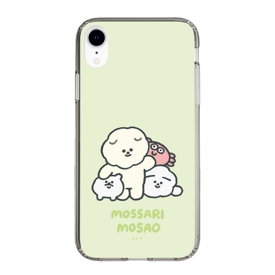 Slim Protection Case［ Mossari Mosao - Everyone Together - Green ］