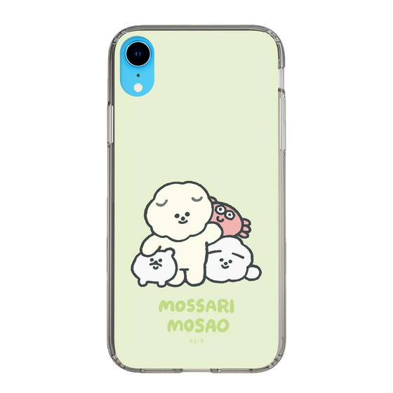 Slim Protection Case［ Mossari Mosao - Everyone Together - Green ］