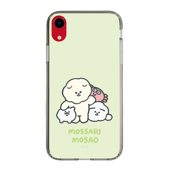 Slim Protection Case［ Mossari Mosao - Everyone Together - Green ］