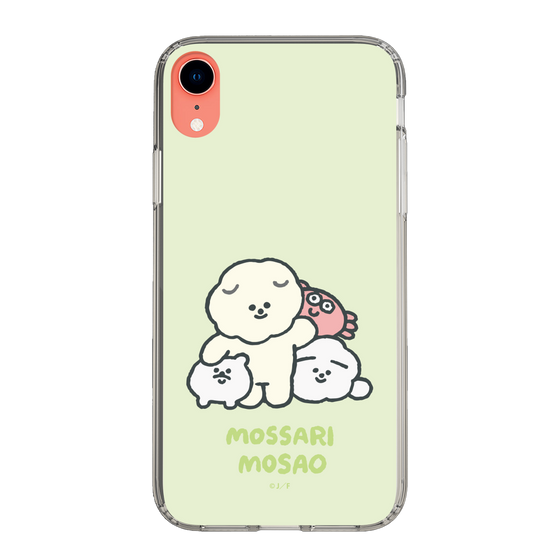 Slim Protection Case［ Mossari Mosao - Everyone Together - Green ］