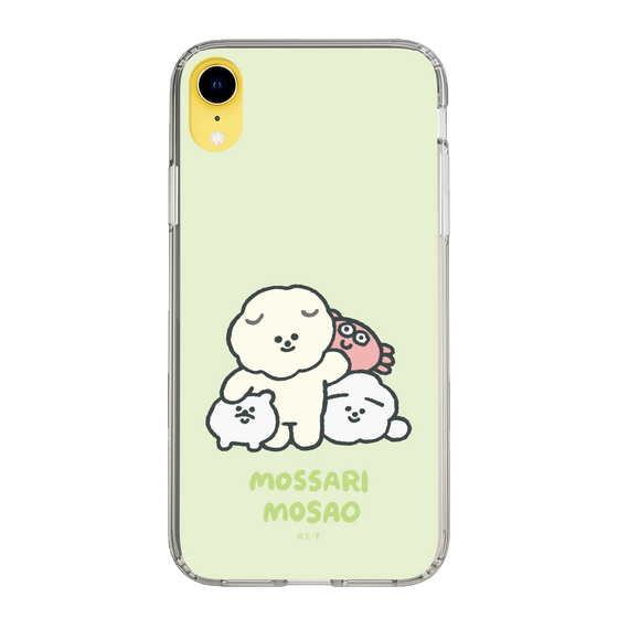 Slim Protection Case［ Mossari Mosao - Everyone Together - Green ］
